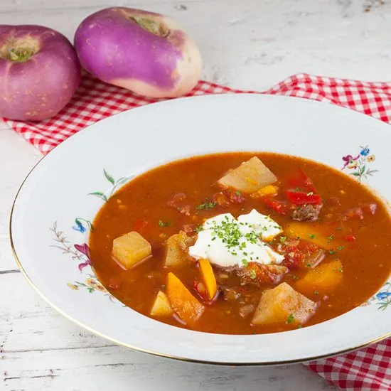 Recipe: Beef goulash soup