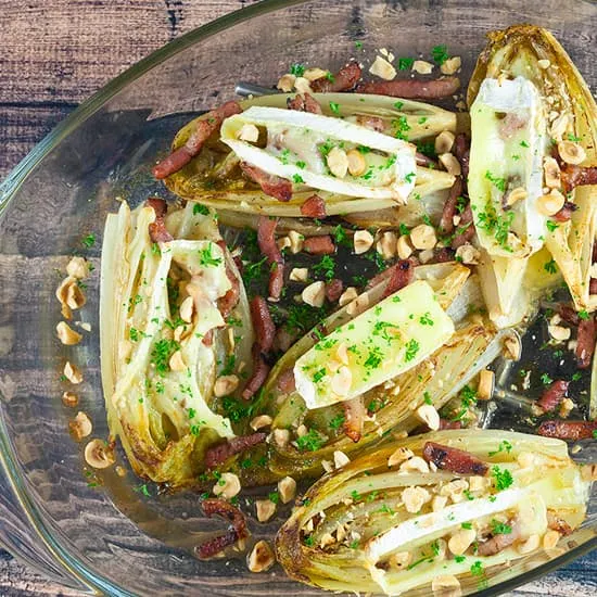 Recipe: Baked chicory with brie