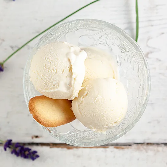 Recipe: Lavender honey ice cream