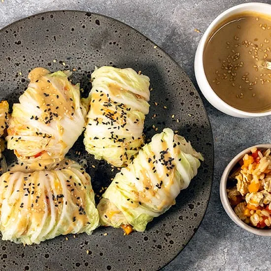 Recipe: Chinese spring rolls with turkey