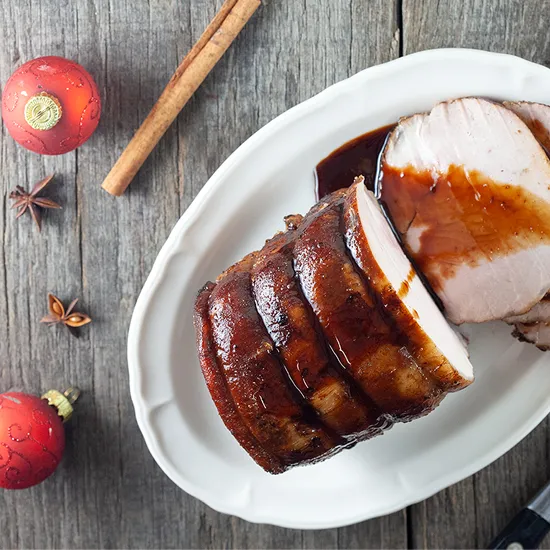 Recipe: Pork roast with treacle sauce