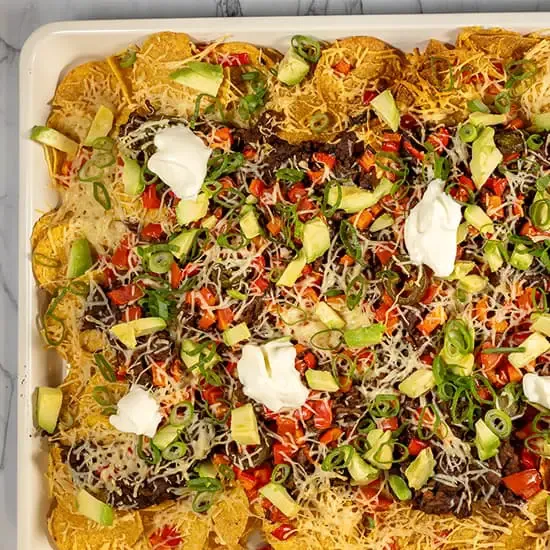 Recipe: Beef nacho bake
