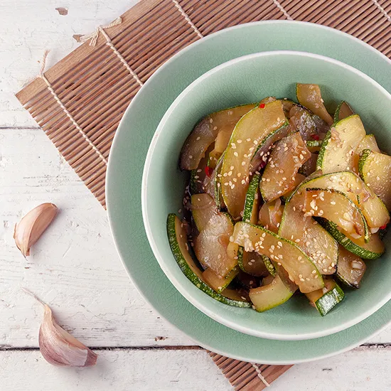 Recipe: Stir-fried zucchini with sesame