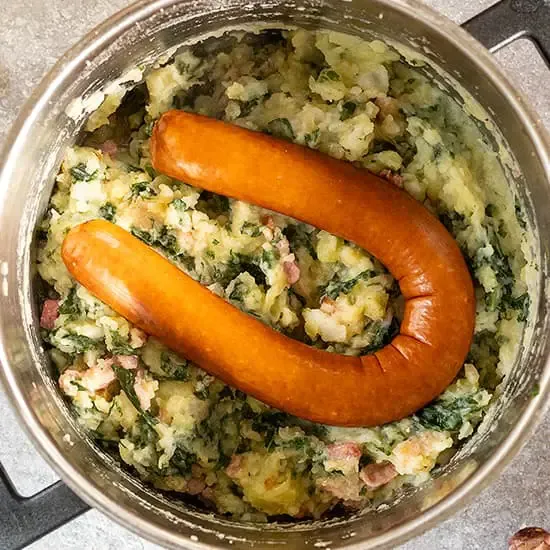 Recipe: Jerusalem artichoke and kale hash