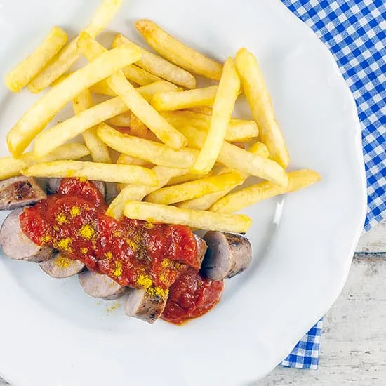 Recipe: German currywurst