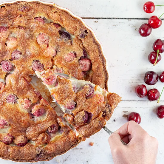 Recipe: Cherry clafoutis