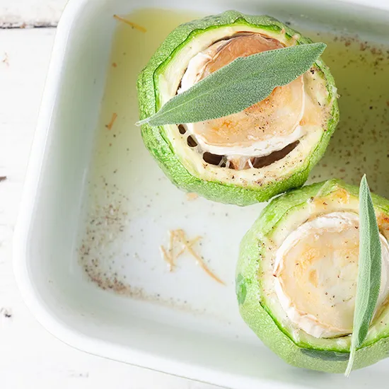Recipe: Stuffed zucchini with goat cheese