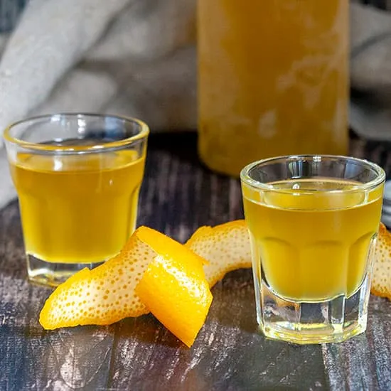 Recipe: Homemade arancello