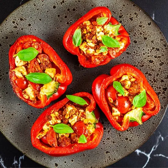 Recipe: Grilled stuffed peppers