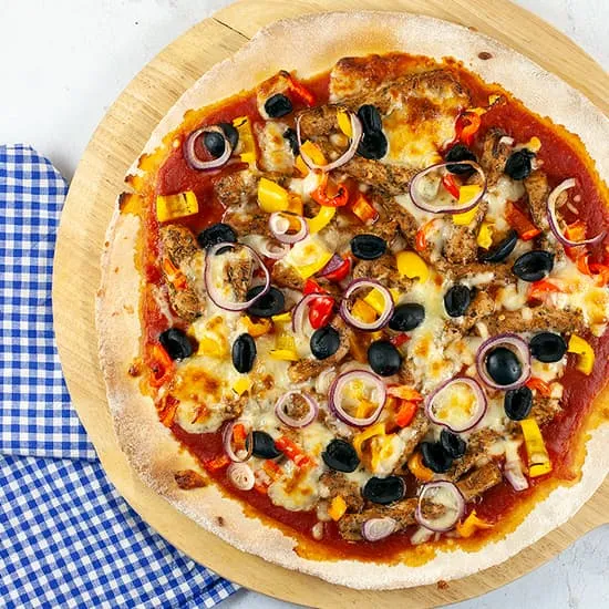 Recipe: Doner kebab pizza