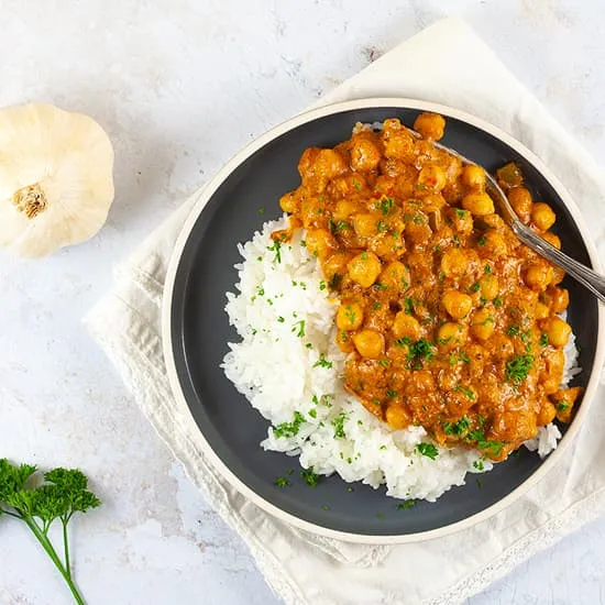 Recipe: Vegetarian chickpea masala