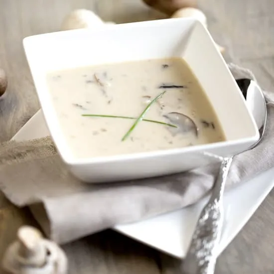 Recipe: Cream of mushroom soup