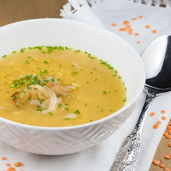 Recipe: Red lentil soup