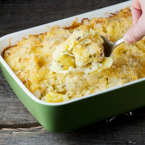 Recipe: Potato and cauliflower gratin