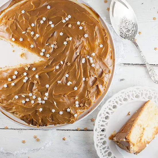 Recipe: Dulce de leche and vanilla cake
