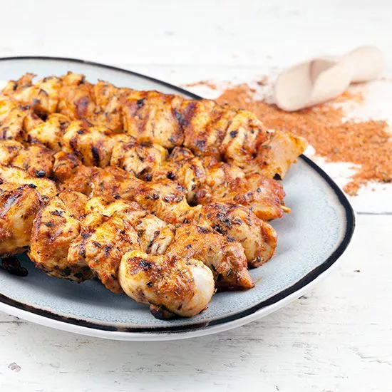 Recipe: Cajun chicken skewers