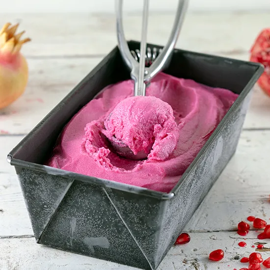 Recipe: Pomegranate and citrus sorbet