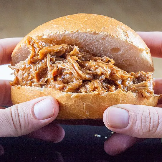 Recipe: Pulled pork sandwich