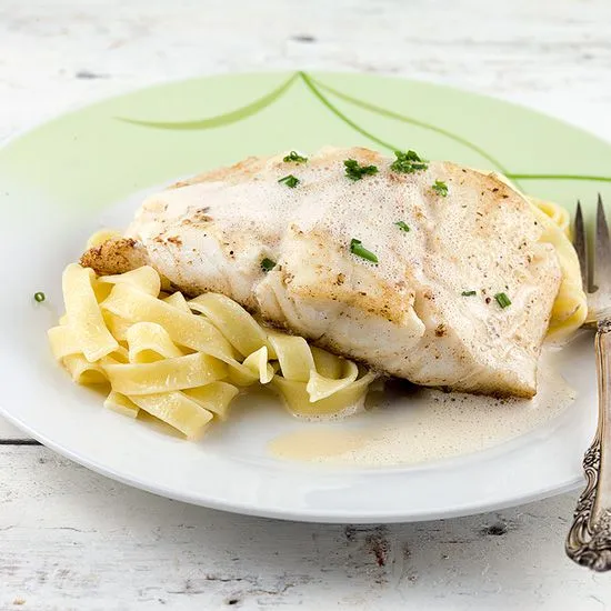 Recipe: Cod with saffron sauce
