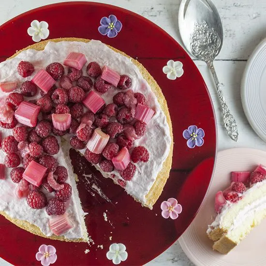 Recipe: Rhubarb raspberry pie
