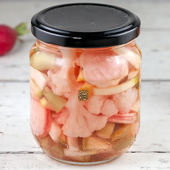 Recipe: Sweet and sour pickled vegetables