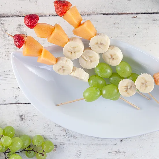 Recipe: Fruit skewers