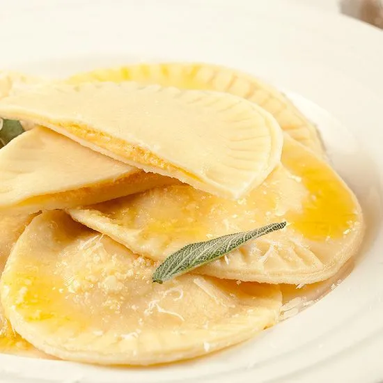 Recipe: Pumpkin ravioli with sage butter