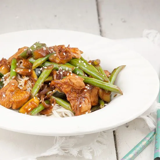 Recipe: Chicken and green bean stir-fry