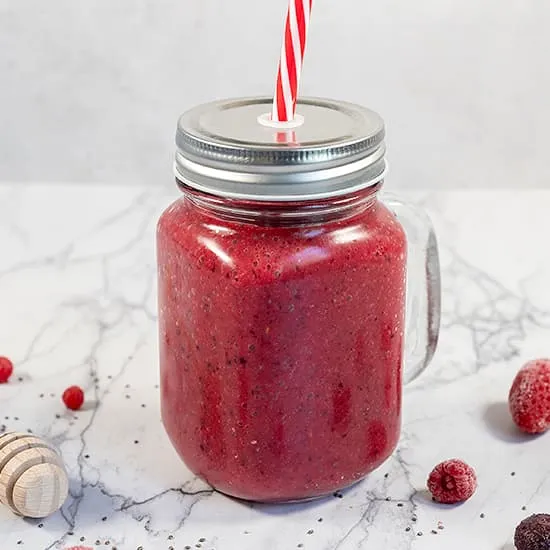 Recipe: Mixed berry smoothie