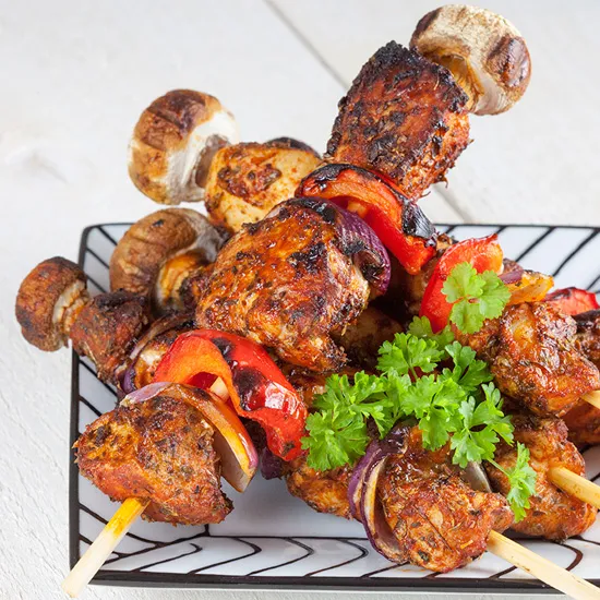 Recipe: Bbq chicken shashlik