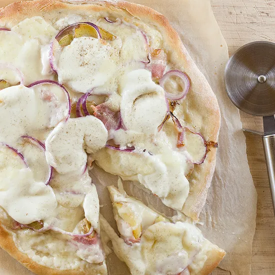 Recipe: Raclette pizza