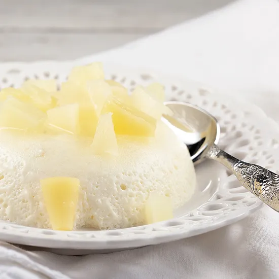 Recipe: Pineapple bavarois