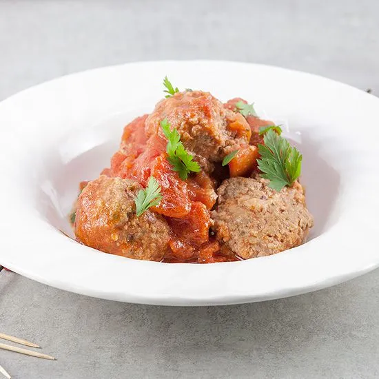 Recipe: Spanish meatballs in spicy tomato sauce