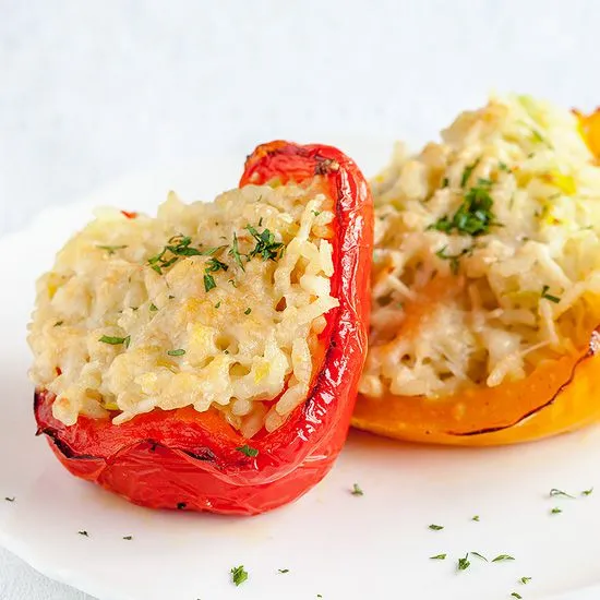 Recipe: Risotto stuffed peppers