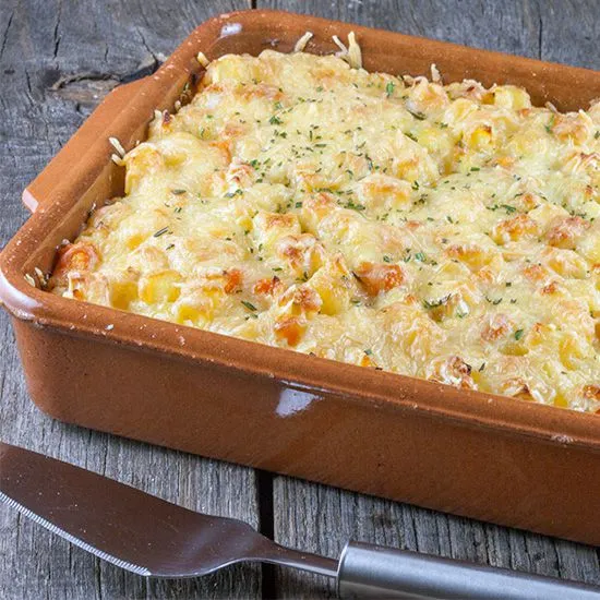 Recipe: Celery root and rosemary casserole