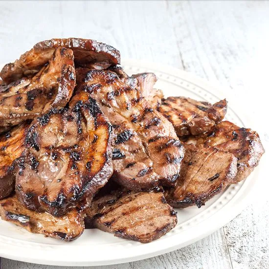 Recipe: Marinated procureur (swine neck)
