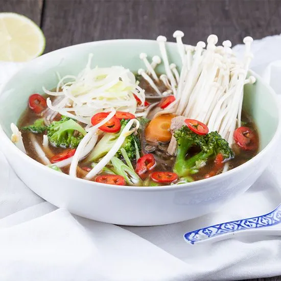 Recipe: Asian pork and vegetable soup