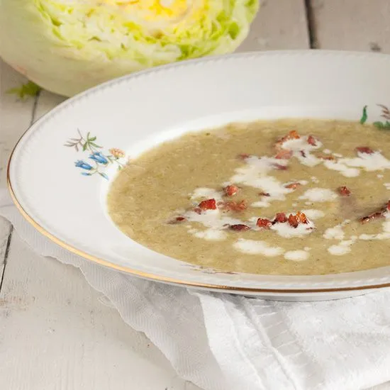 Recipe: Iceberg lettuce soup