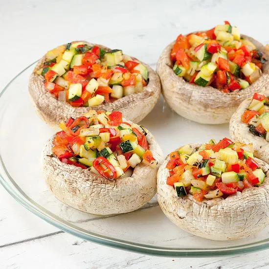 Recipe: Oven baked stuffed mushrooms