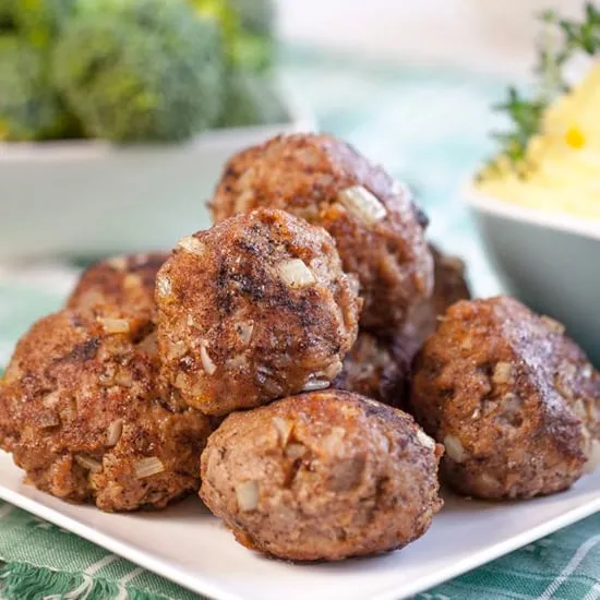 Recipe: Dutch meatballs with mashed potatoes