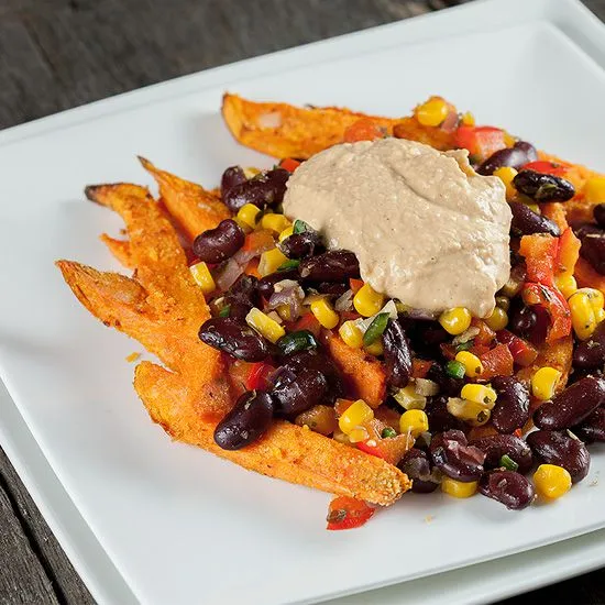 Recipe: Sweet potato fry nachos
