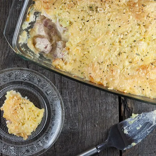 Recipe: Creamy chicken casserole