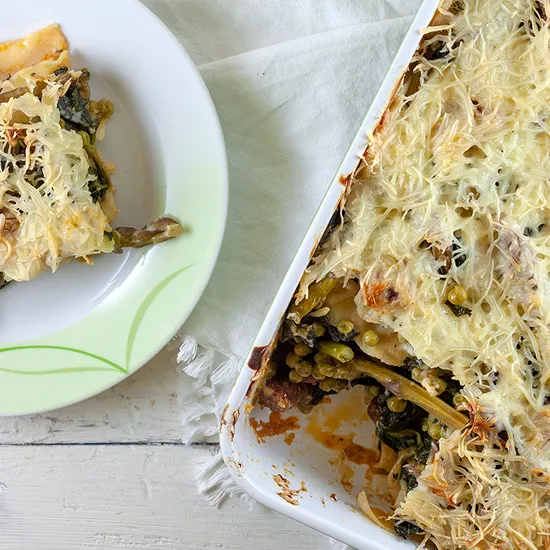 Recipe: Green asparagus spring lasagna