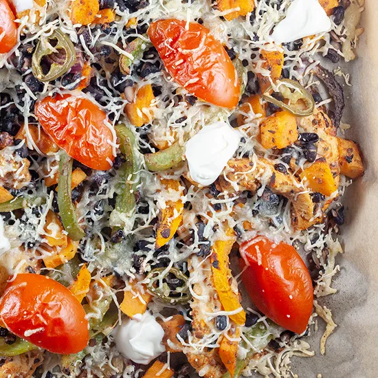 Recipe: Mexican sweet potato and black bean casserole