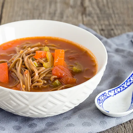 Recipe: Vegetable noodle soup