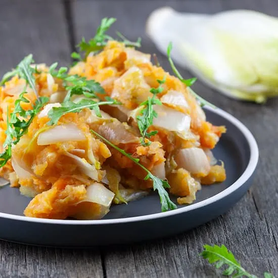 Recipe: Sweet potato mash with chicory