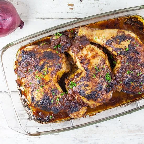 Recipe: Chicken with miso sauce