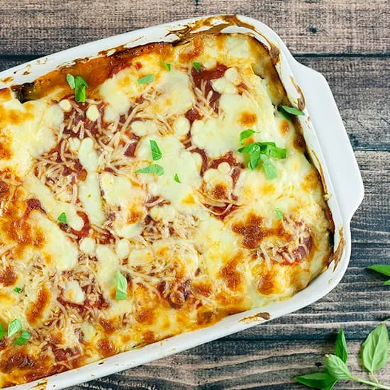 Recipe: Vegetarian lasagne