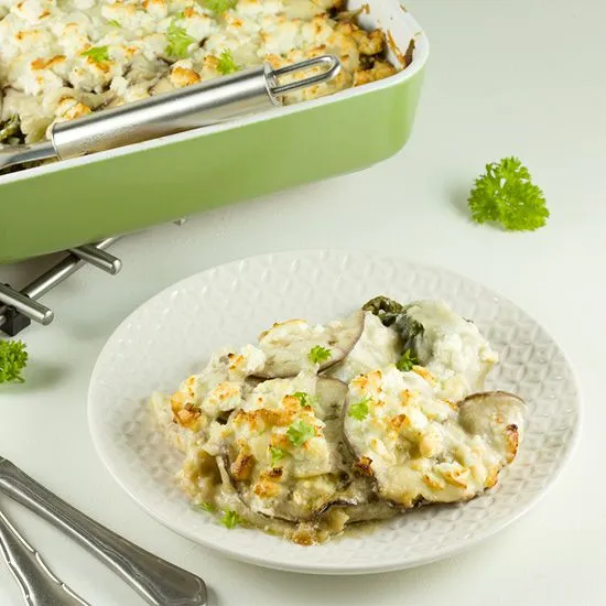 Recipe: Swiss chard and eggplant lasagna