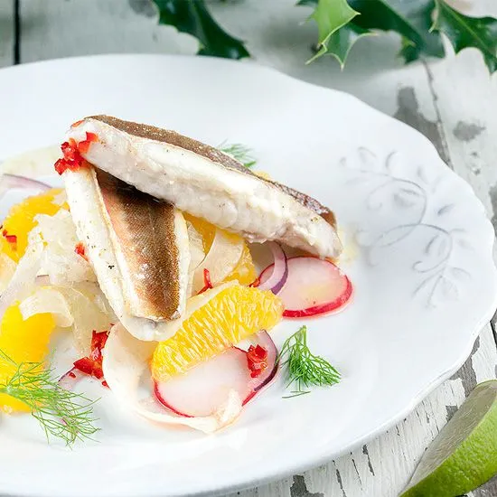 Recipe: Pan-fried gurnard salad